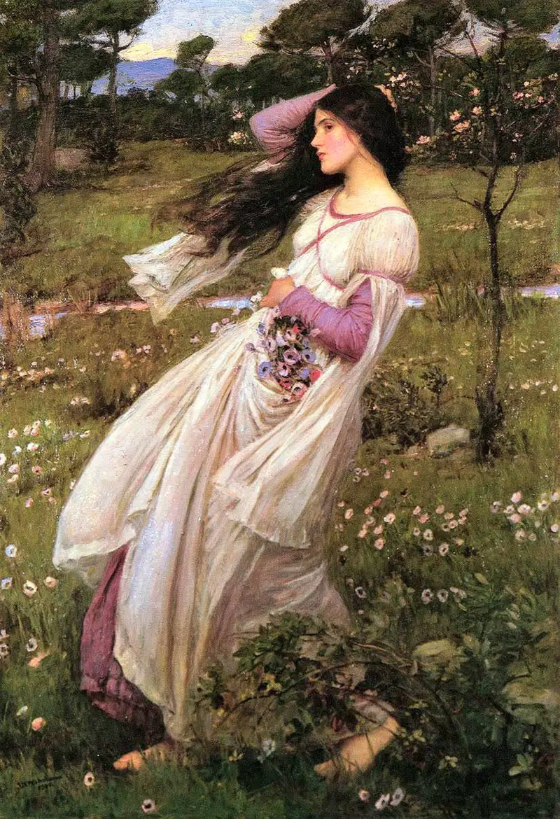 Fleurs des vents - John William Waterhouse
