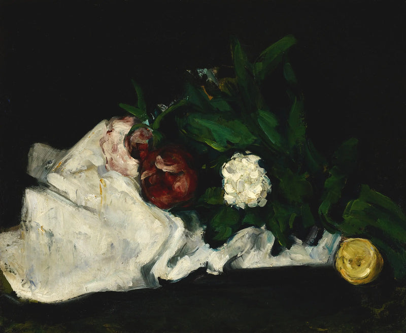 Fleurs et fruits - Paul Cézanne