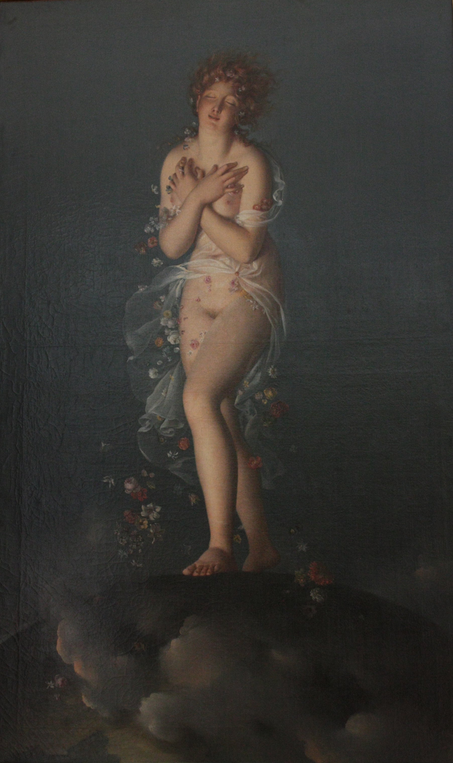 Flore caressée par Zéphyr - François Gérard