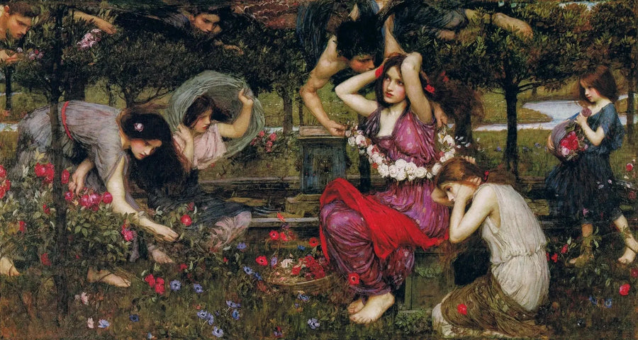 Flore et les zéphyrs - John William Waterhouse