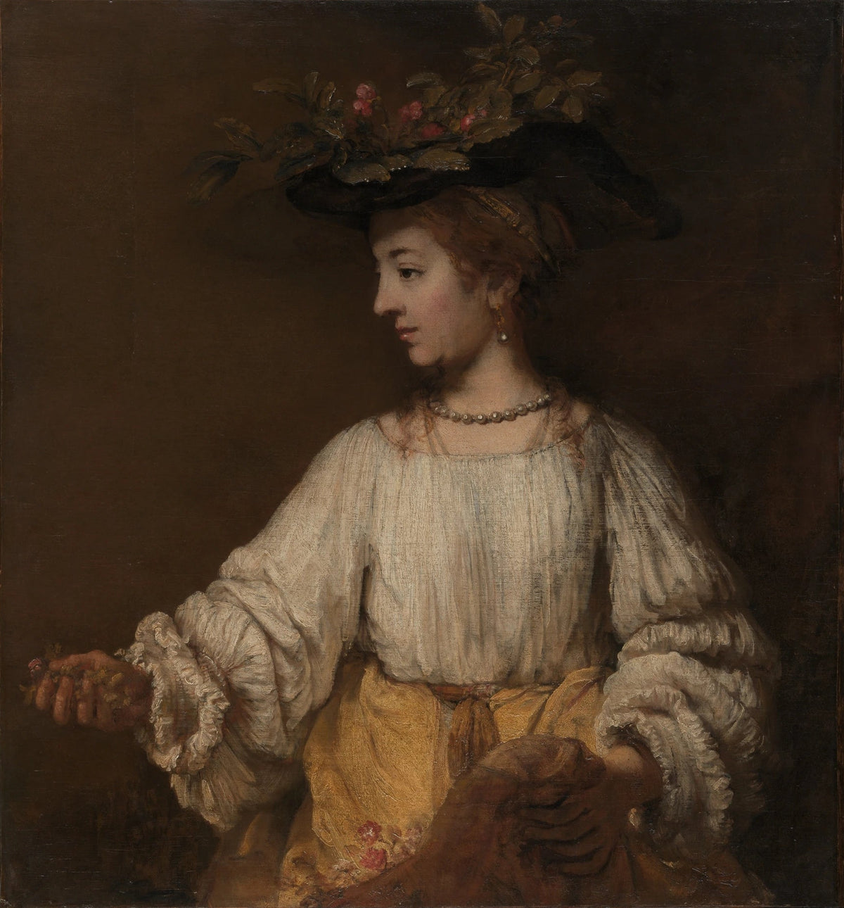 Flore, vers 1654 – Rembrandt