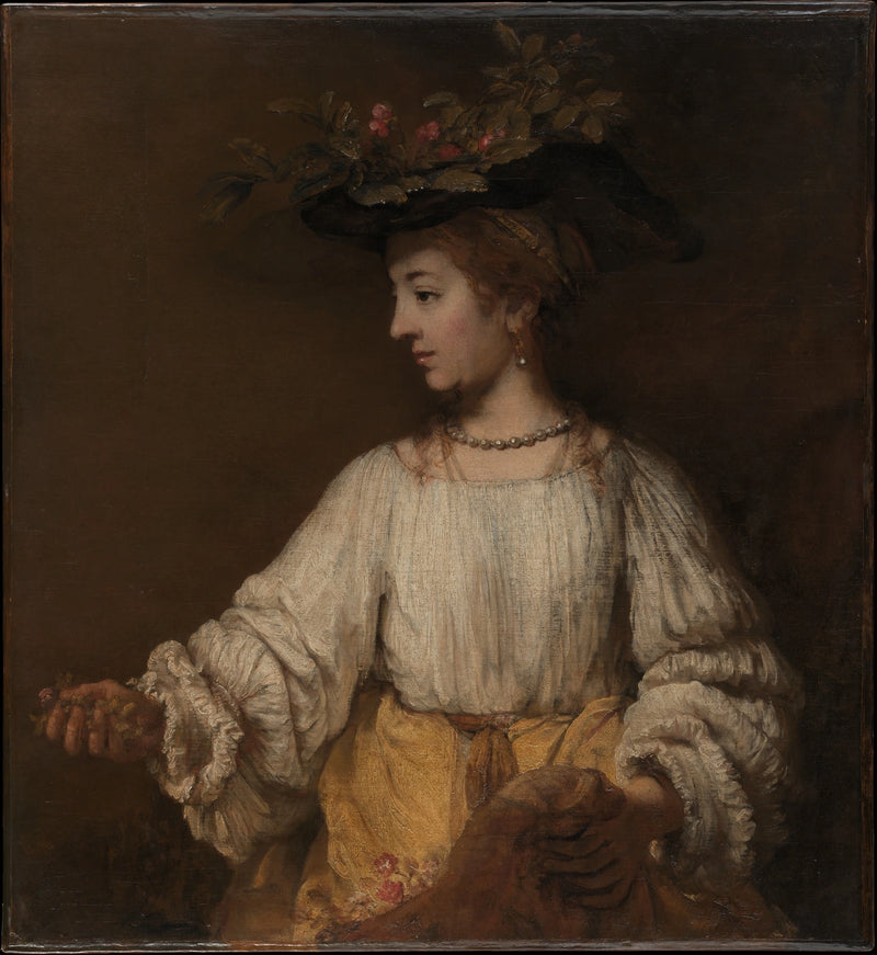 Flore, vers 1654 – Rembrandt