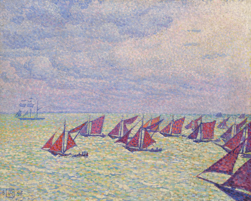Flottille d’Arnemuiden - Théo van Rysselberghe