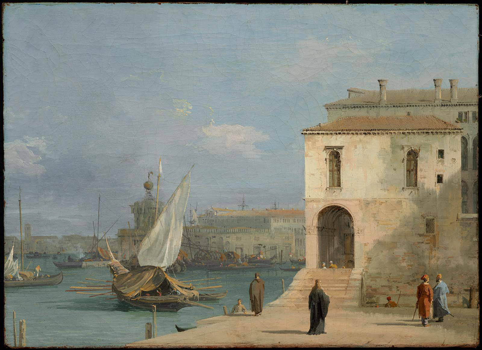 Fonteghetto della Farina, Venise - Canaletto