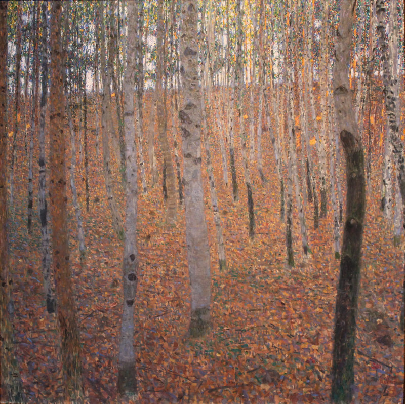 Forêt d'hêtres - Gustav Klimt