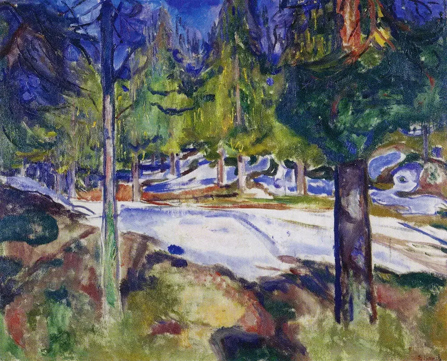 Forêt - Edvard Munch
