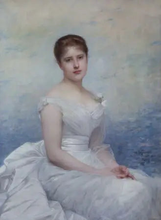 Frances Margaret Lawrance, Lady Vernon (décédée en 1940) - Jules Lefebvre