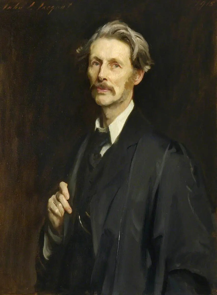 Francis Jenkinson (1853–1923), bibliothécaire de l'Université de Cambridge (1889–1923) - John Singer Sargent image 1 reproduction d’œuvre d’art à l’huile