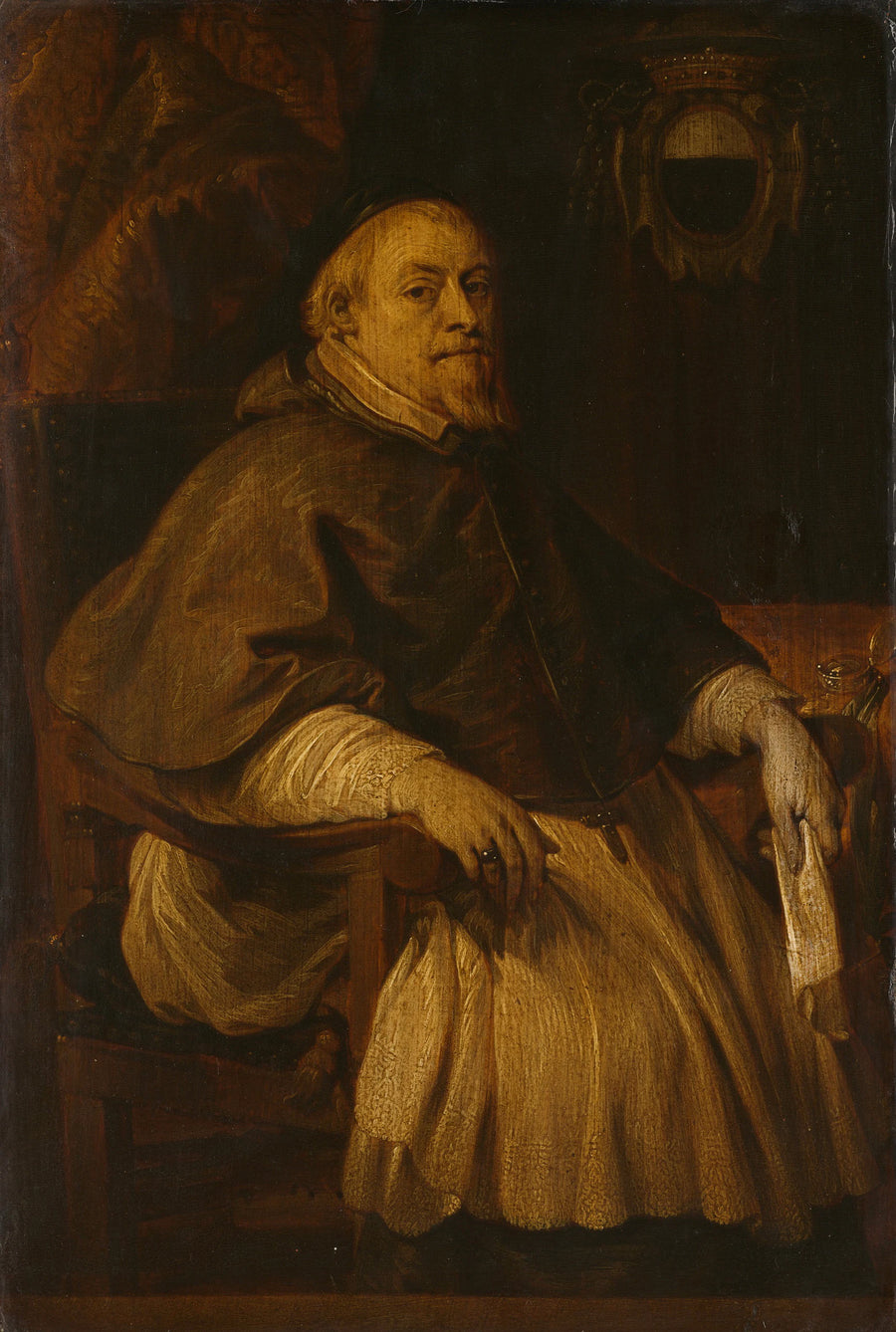 François Vilain de Gand, baron de Rassenghem. Évêque de Tournai (1647-66) - Lucas Franchoys le Jeune