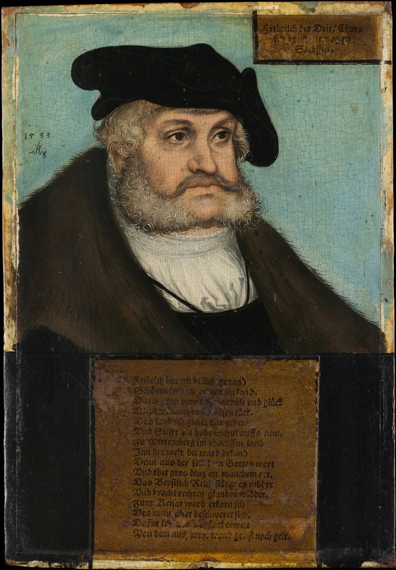 Frédéric III (1463–1525), le Sage, électeur de Saxe - Lucas Cranach the Elder