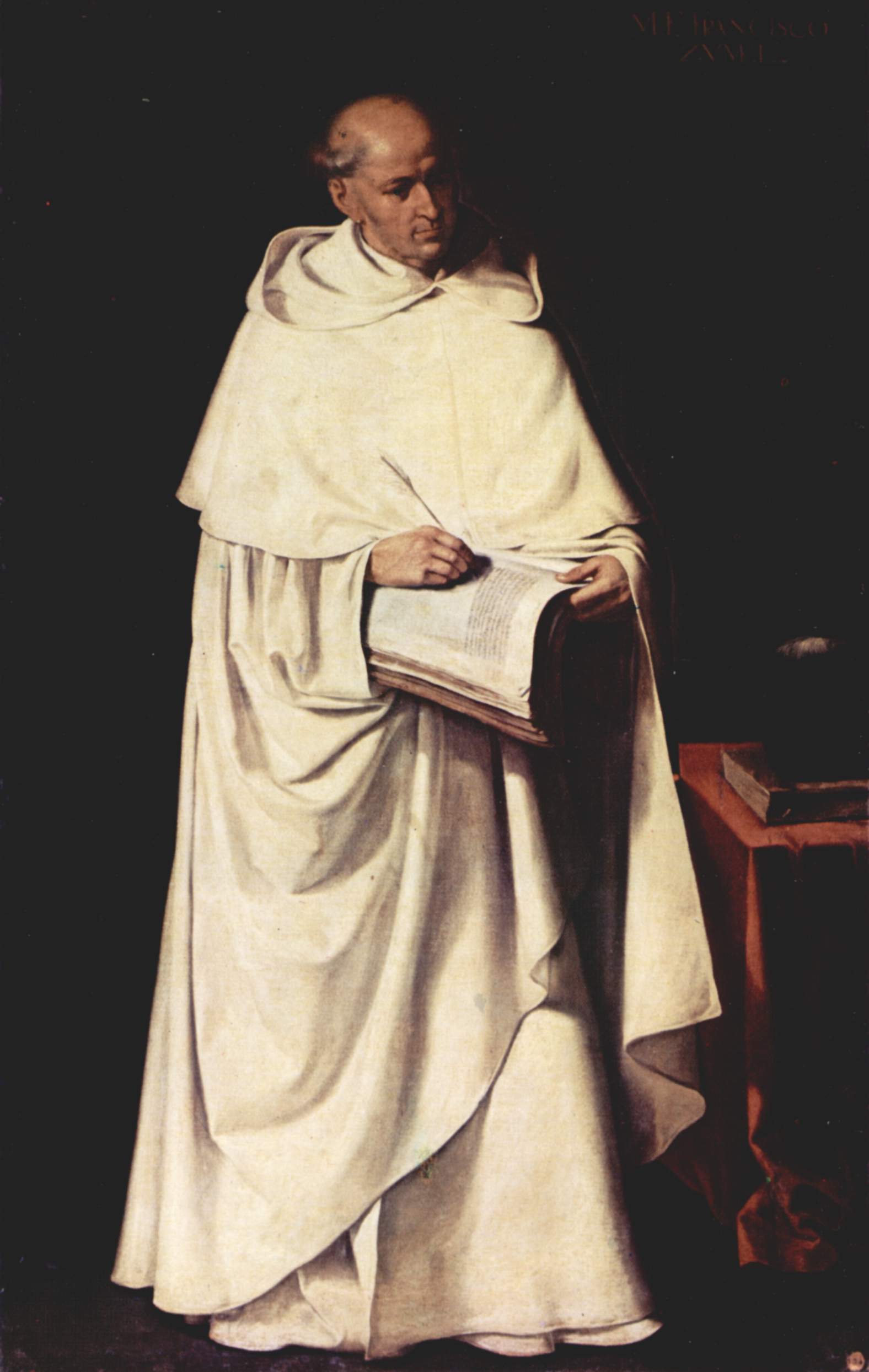 Frère Francisco Zumel - Francisco de Zurbarán image 1 tableau peint à l’huile sur toile