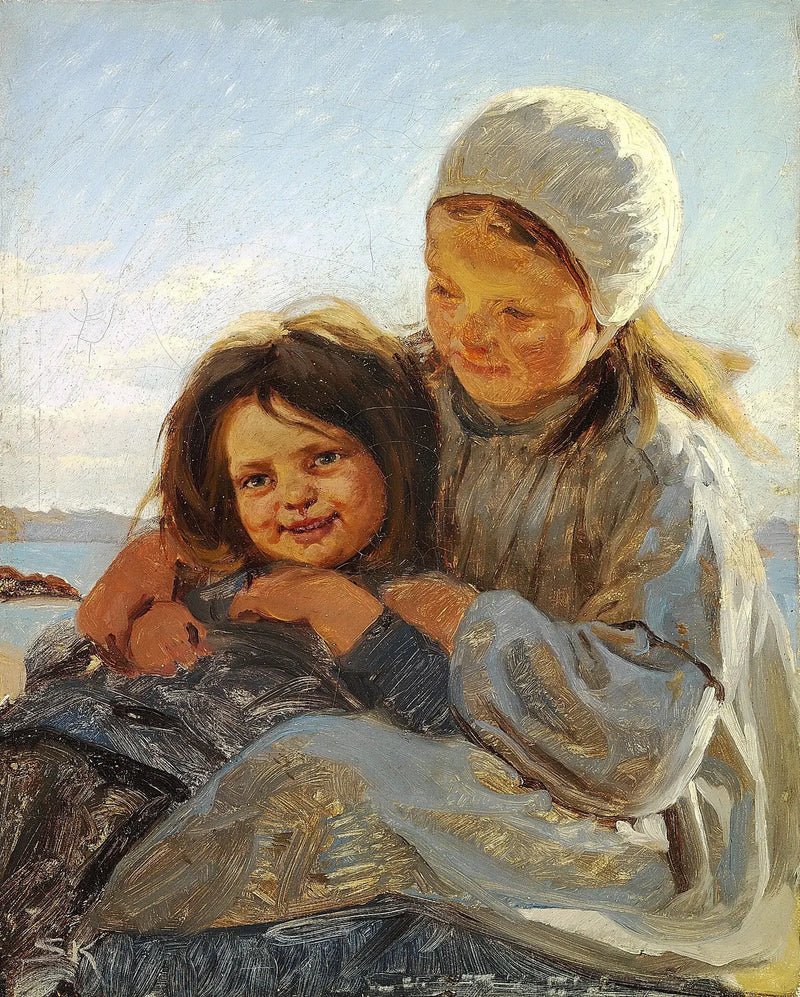 Frères et sœurs. - Peder Severin Krøyer