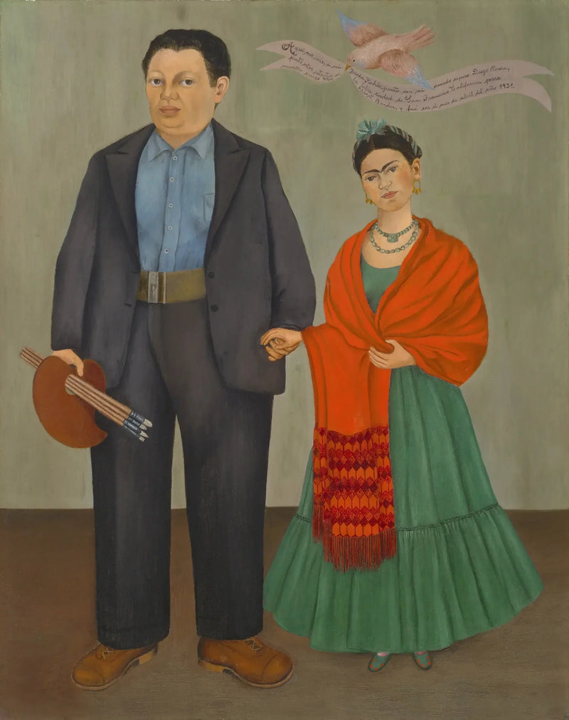 Frida et Diego Rivera - Frida Kahlo