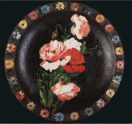 Plateau aux coquelicots — Frida Kahlo, 1924
