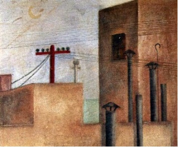 Paysage urbain — Frida Kahlo, 1925