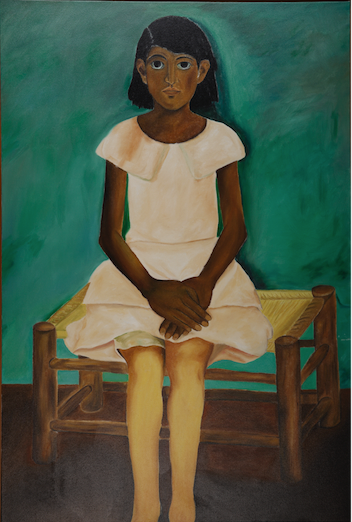 Portrait d’une fillette — Frida Kahlo, 1929
