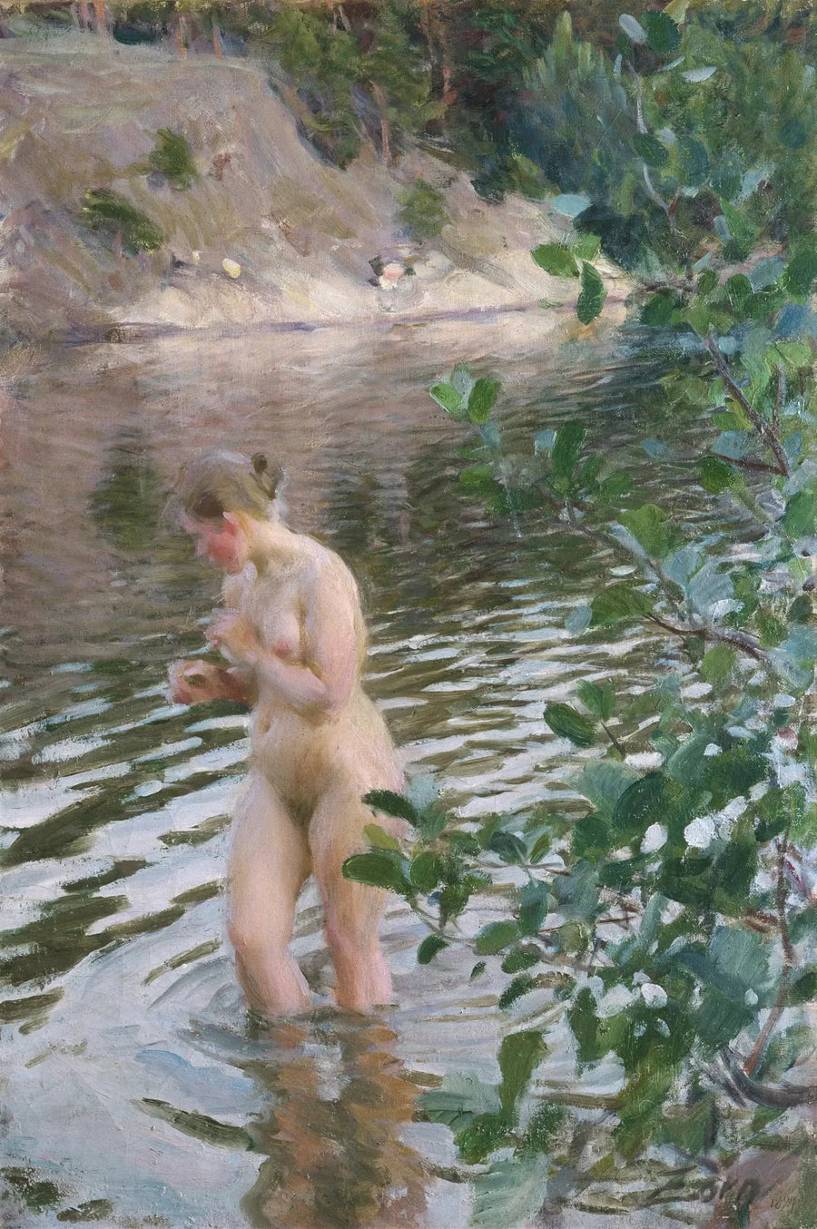 Frileuse - Anders Zorn