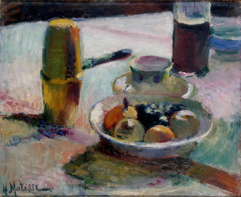 Fruits et cafetière - Henri Matisse