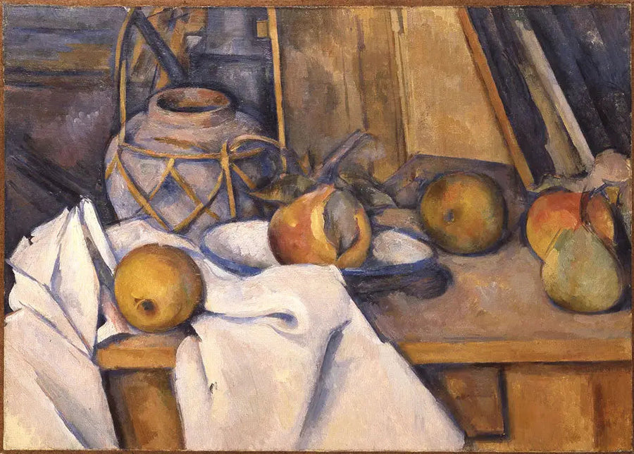 Fruits et pot de gingembre - Paul Cézanne