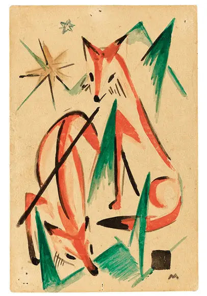 Füchse - Franz Marc