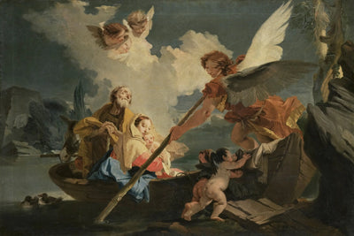 Fuite en Égypte - Giovanni Battista Tiepolo - Alpha Reproduction