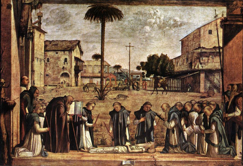 Funérailles de saint Jérôme - Vittore Carpaccio