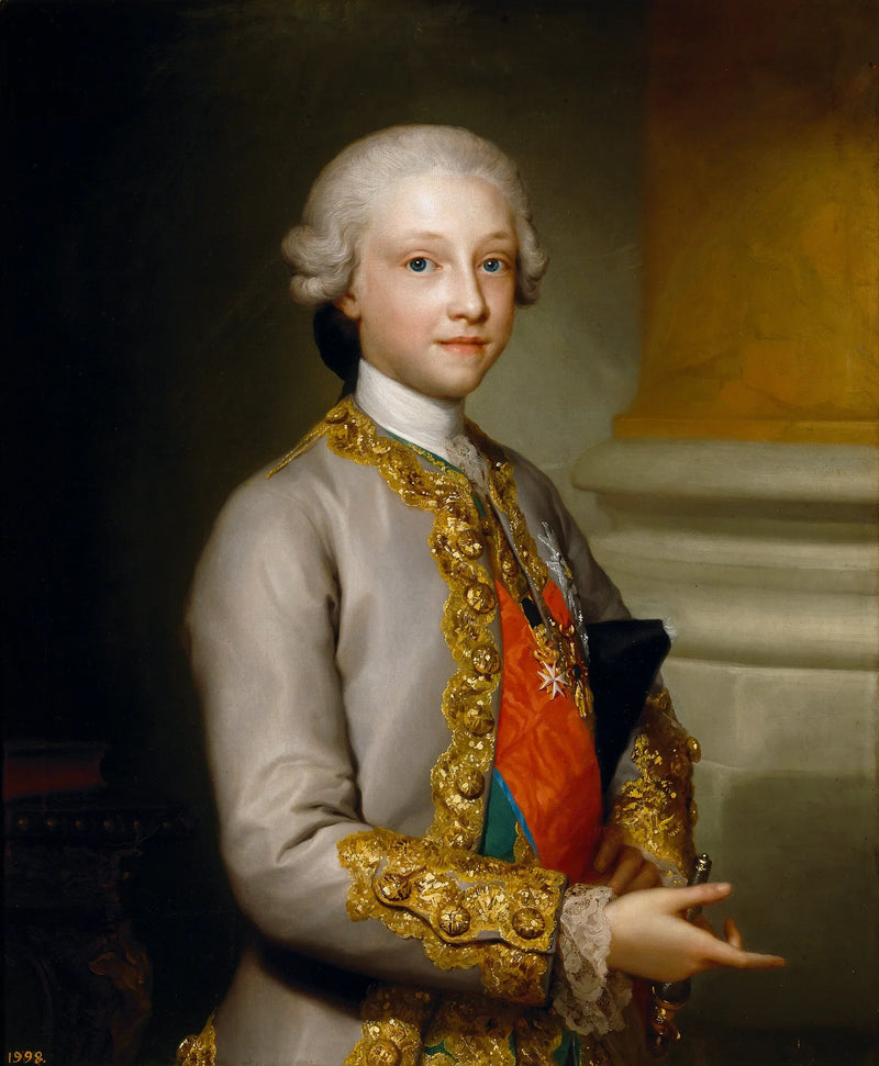 Gabriel Antoine de Bourbon, enfant d'Espagne - Anton Raphael Mengs