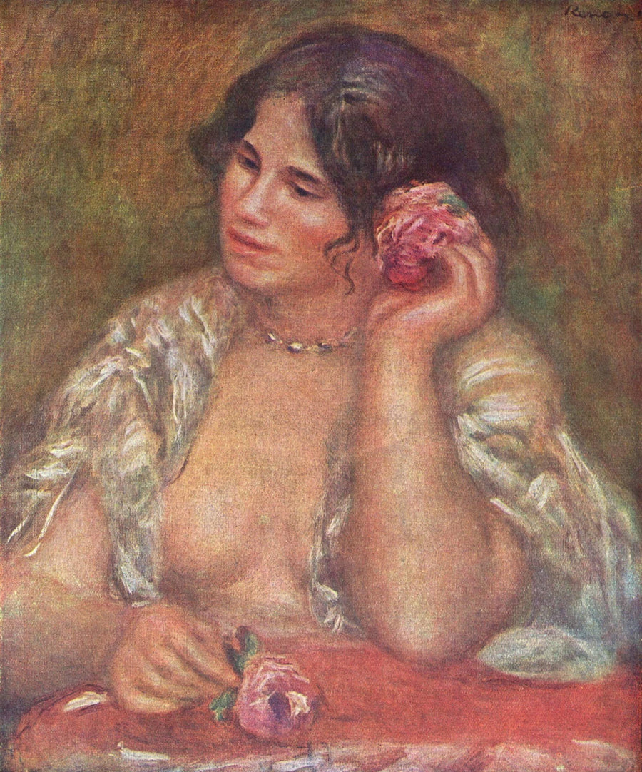 Gabrielle à la rose, 1911 – Pierre-Auguste Renoir