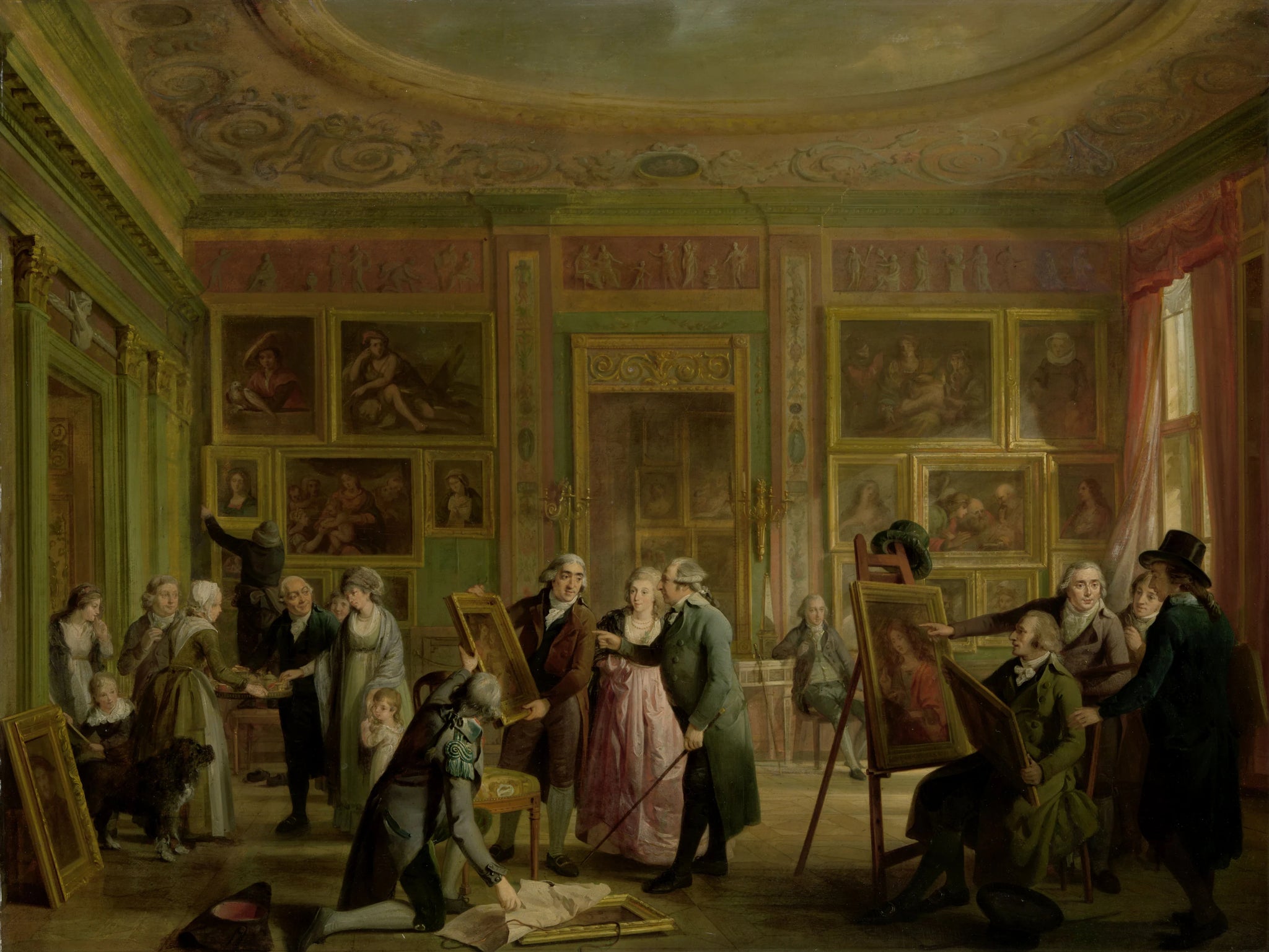 La galerie d'art de Josephus Augustinus Brentano - Adriaan de Lelie