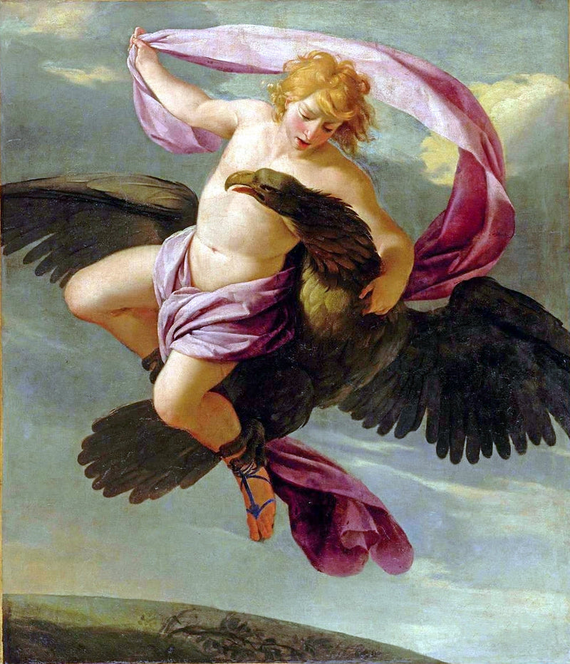 Ganymède enlevé par Jupiter - Eustache Le Sueur