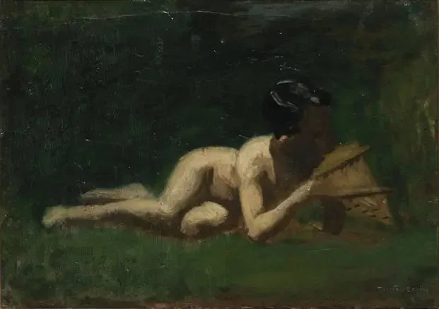 Garçon allongé - Thomas Eakins