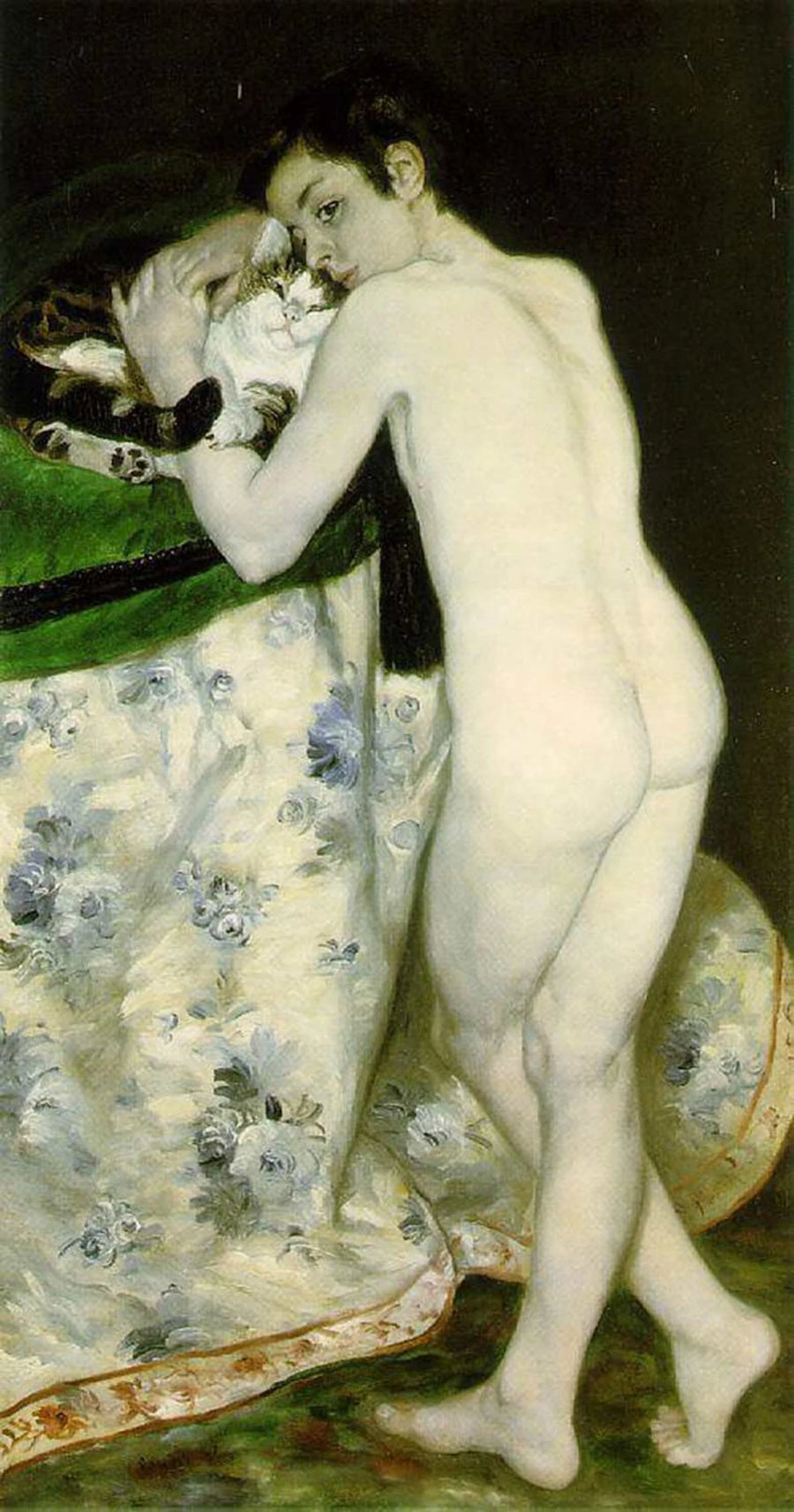 Le Garçon au chat, 1868 – Pierre-Auguste Renoir