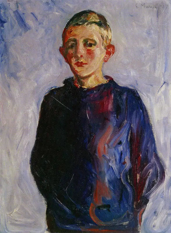 Garçon de Warnemünde - Edvard Munch