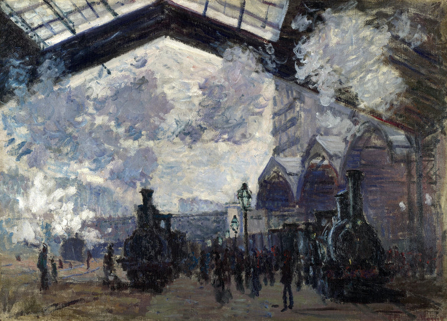 La Gare Saint-Lazare W441 – Claude Monet