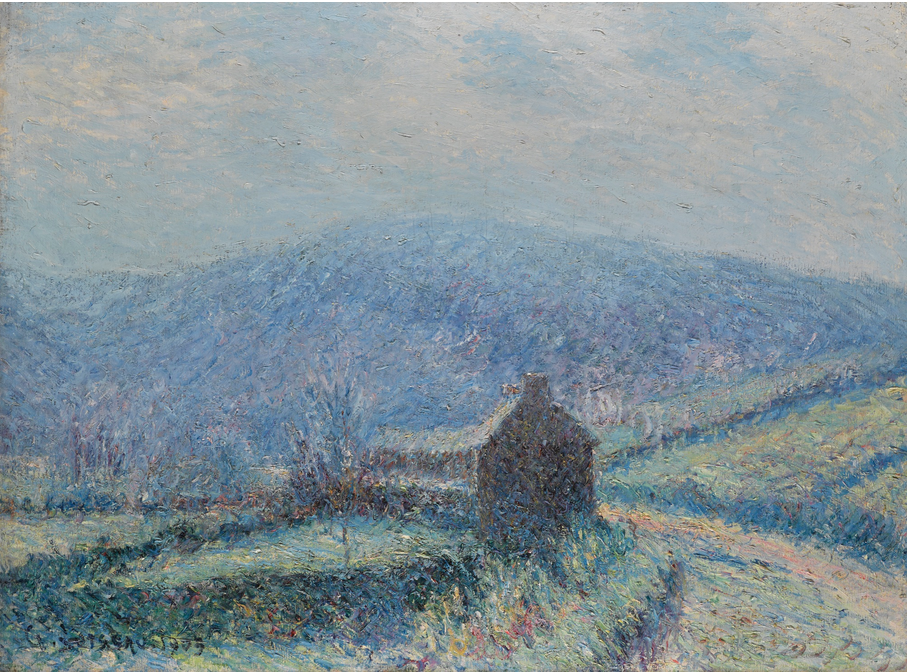 Gelée blanche à Huelgoat, Finistère - Gustave Loiseau