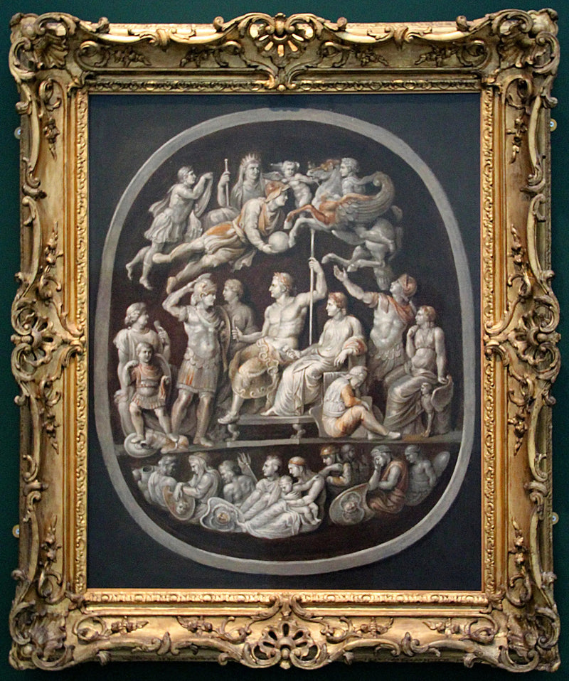 Gemma Tiberiana, ou L'Apothéose de Germanicus - Peter Paul Rubens