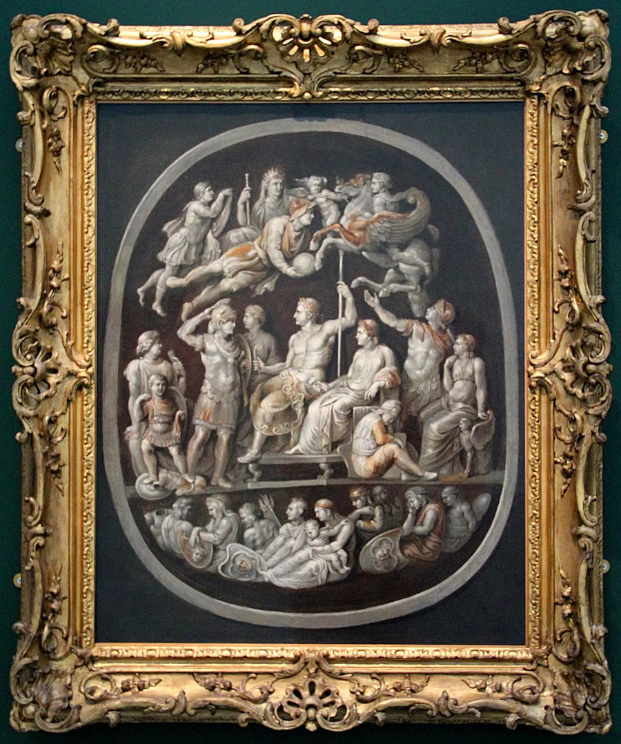 Gemma Tiberiana, ou L'Apothéose de Germanicus - Peter Paul Rubens