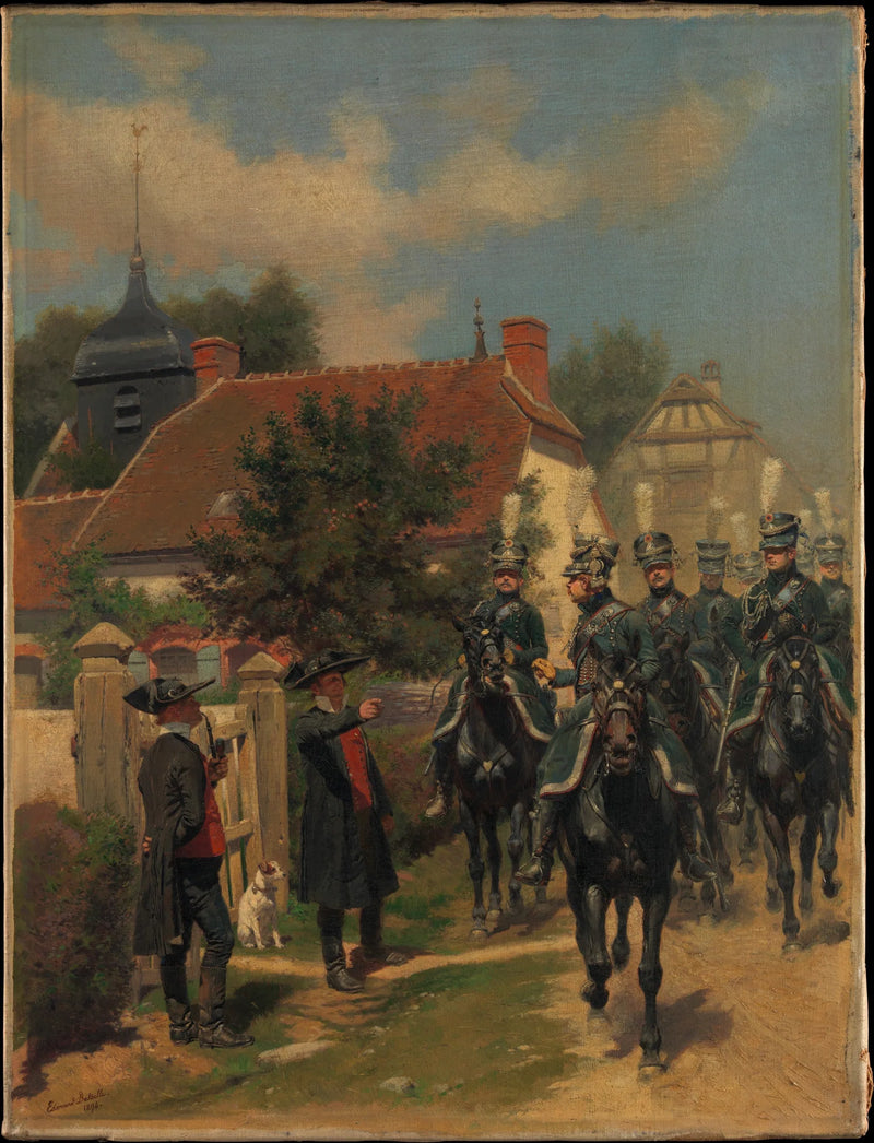 Gendarmes d'Ordonnance - Édouard Detaille