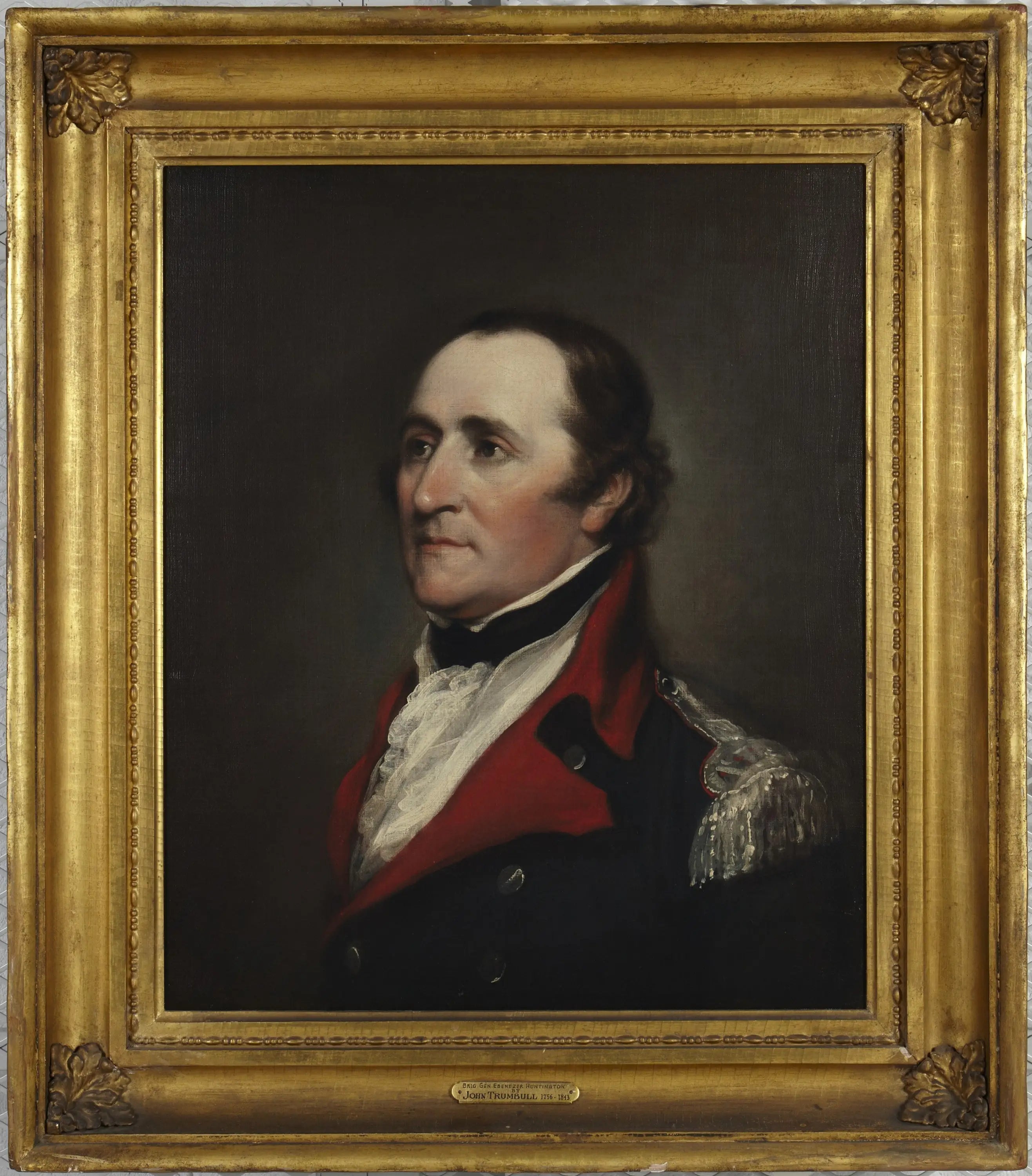 Général de brigade Ebenezer Huntington - John Trumbull image 1 reproduction de peinture à l’huile