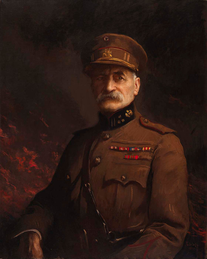 General Georges Leman, Commander of the Fortified Town of Liege - Edmund Charles Tarbell