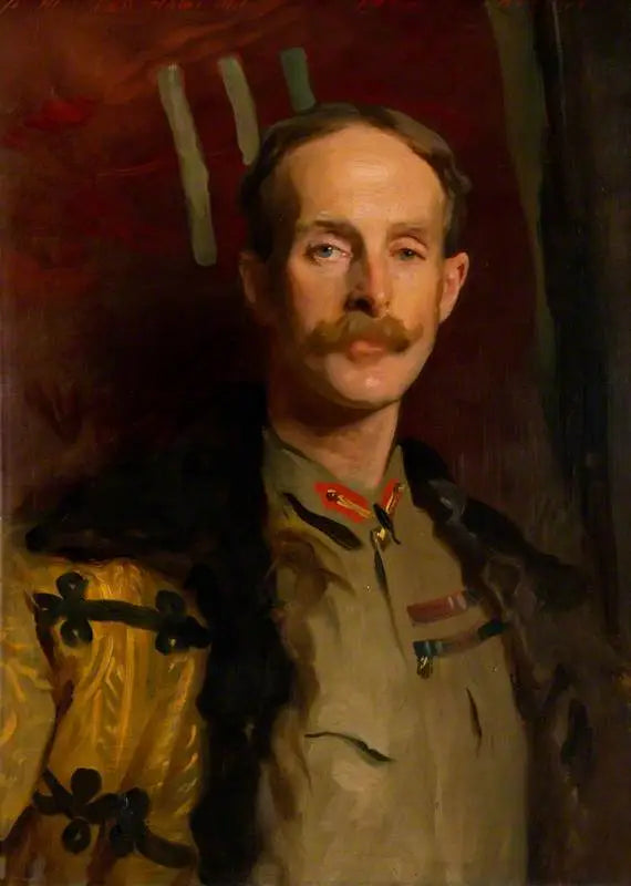 Général Sir Ian Standish Monteith Hamilton, 1853 - 1947. Soldat (Commandant de la 3e Brigade, Tirah Field Force) - John Singer Sargent