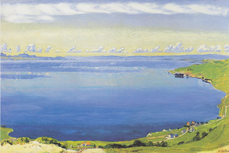 Genfersee von Chexbres aus - Ferdinand Hodler