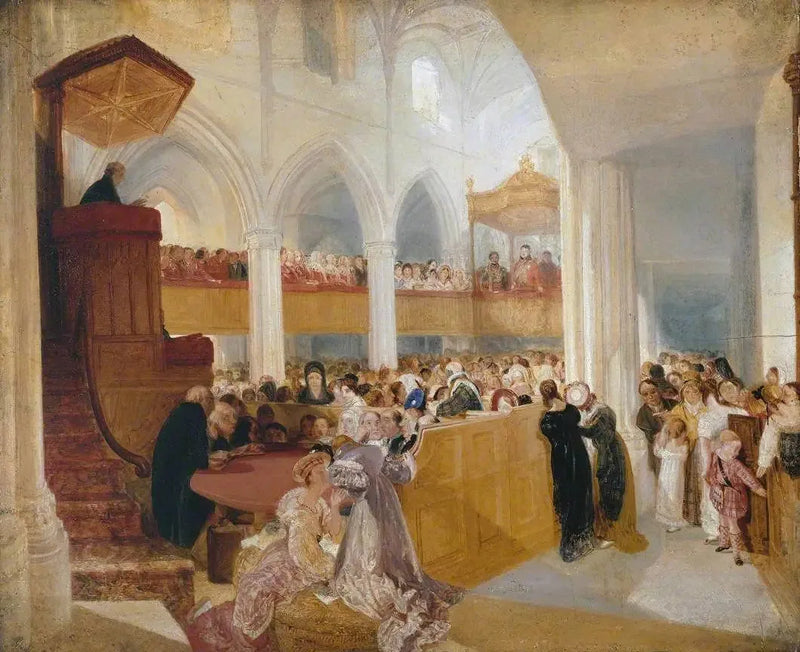 George IV at St Giles’s, Edinburgh - J. M. W. Turner