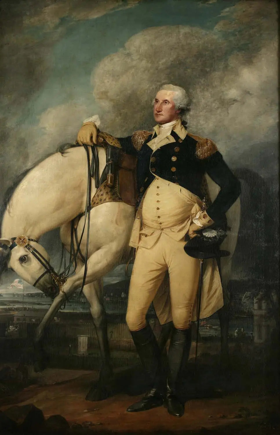 George Washington - John Trumbull image 1 reproduction artisanale de tableau