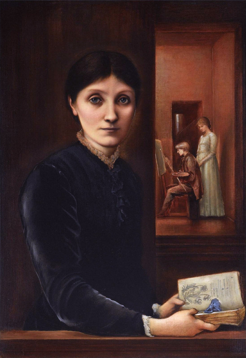Georgiana Burne-Jones, leurs enfants Margaret et Philip - Edward Burne-Jones