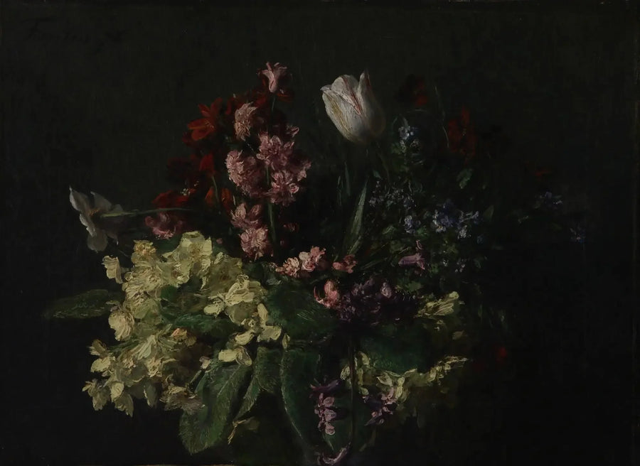 Gerbe de Printemps (Ramo primaveral) - Henri Fantin-Latour