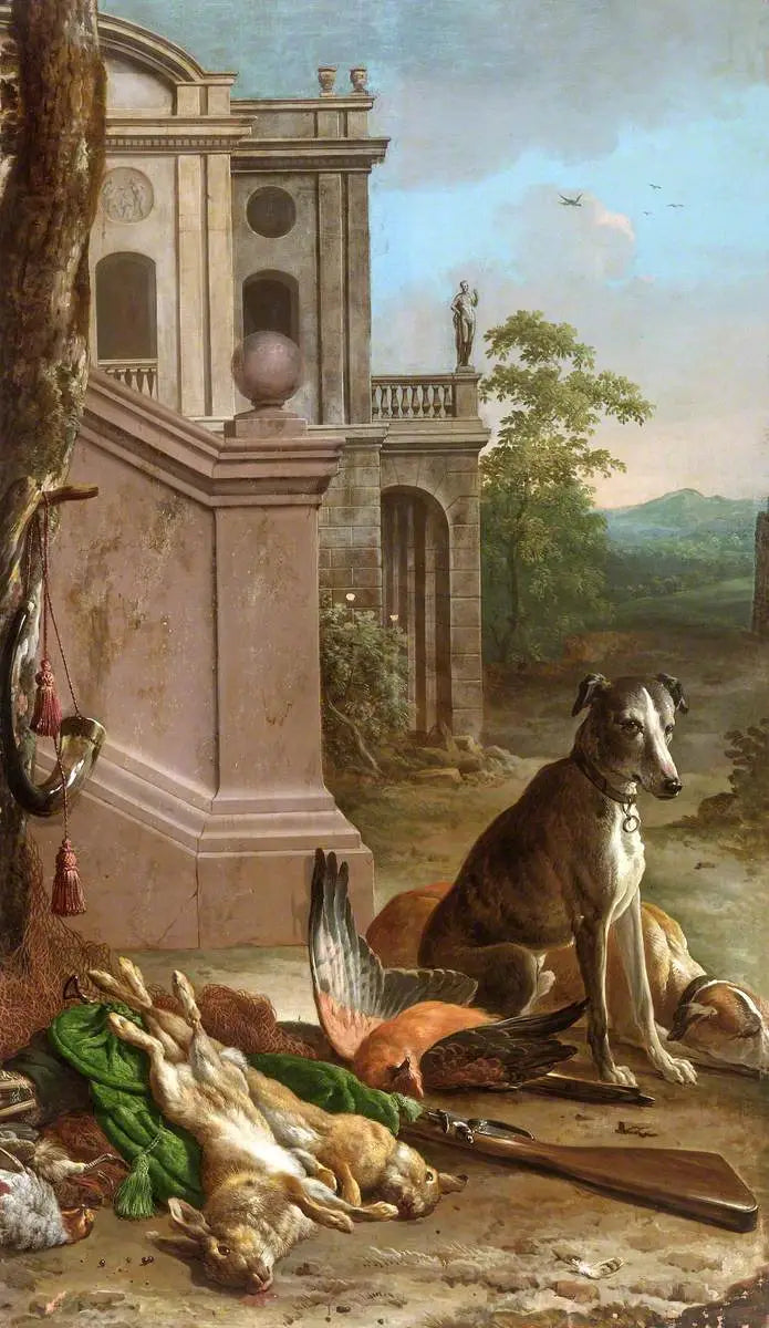 Gibier mort dans un paysage - Melchior de Hondecoeter