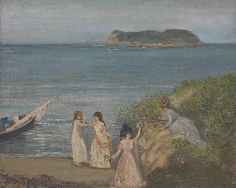 Gibraltar depuis Algésiras - Charles Conder
