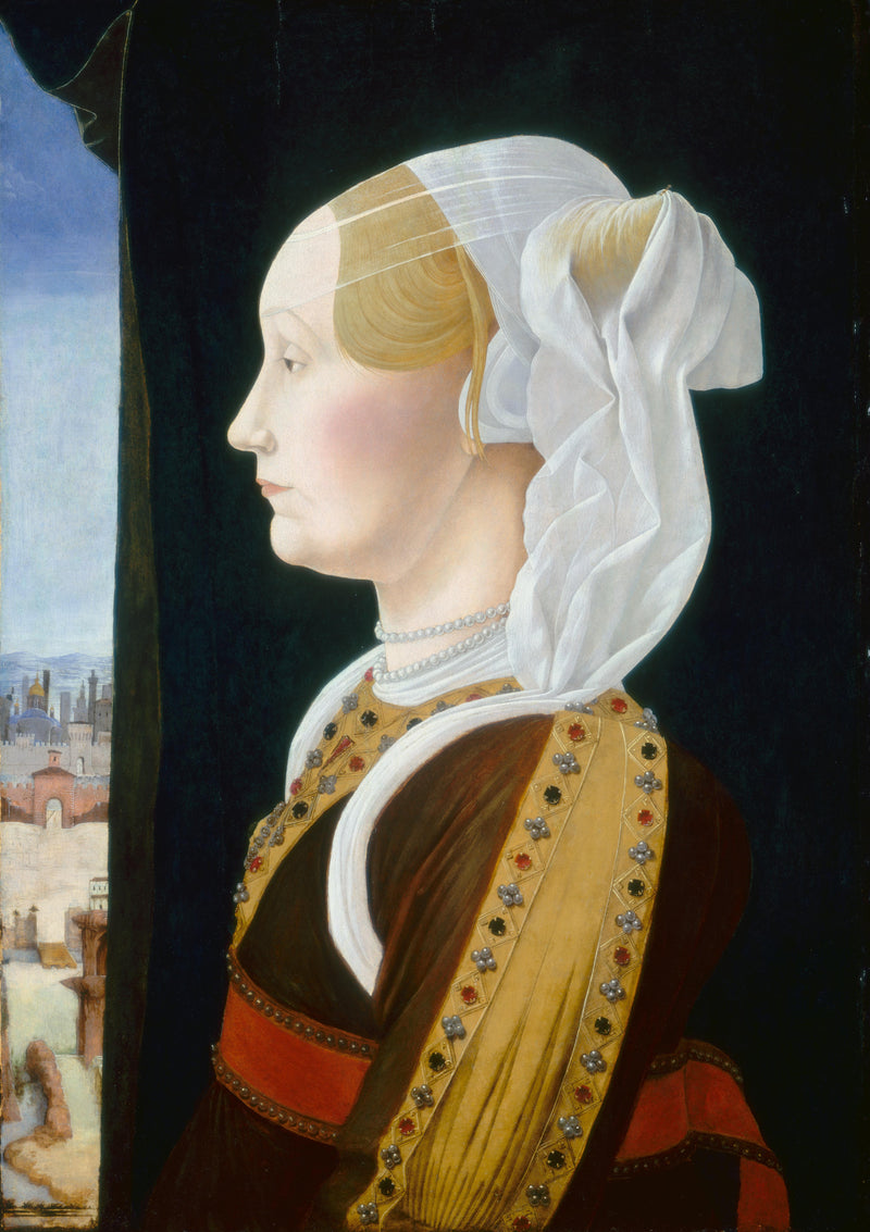 Ginevra Bentivoglio - Ercole de’ Roberti