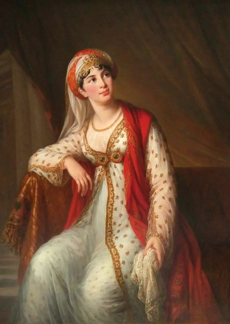 Giuseppina Grassini dans le rôle de Zaïre - Élisabeth Vigée Le Brun